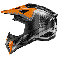 LS2 MX703 Xフォースビクトリーヘルメットチタンオレンジ
