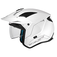 Casque Mt Helmets District Sv S Solid A0 Blanc
