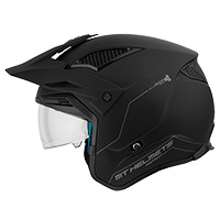 Casque Mt Helmets District SV S Solid A1 noir mat - 3