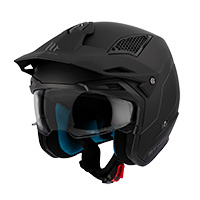 Casco Mt Helmets District Sv S Solid A1 Nero Opaco