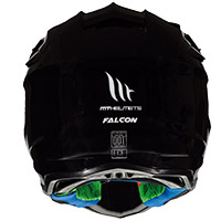 Mt Helmets Falcon Solid A1 schwarz - 3