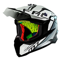 Mt Helmets Falcon Thr B2 Helmet White Matt