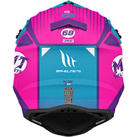 Casco Mt Helmets Falcon System B8 Rosa - img 2