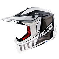 Casco Mt Helmets Falcon Warrior B0 Bianco - 2