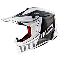 Casco Mt Helmets Falcon Warrior B0 Bianco - img 2