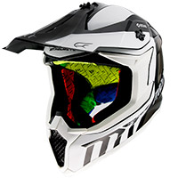 Mt Helmets Falcon Warrior B0 Helmet White