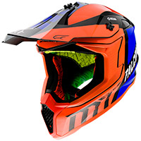 Casco Mt Helmets Falcon Warrior C3 Arancio