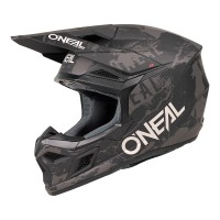 O Neal 3srs Acid Helmet Black Grey