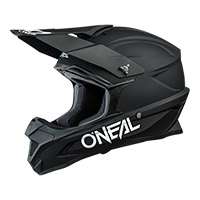Oニール1SRSソリッドヘルメットブラック
