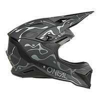 O Neal 1 Srs 2206 Splash V.26 Helmet Black Grey - 2