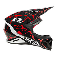 O Neal 1 Srs 2206 Splash V.26 Helmet Black Red - 2