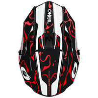 O Neal 1 Srs 2206 Splash V.26 Helmet Black Red - 3