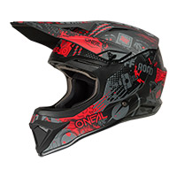 O Neal 1 Srs 2206 Vibrant V.26 Helmet Black Yellow