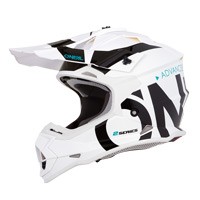 Casque O Neal 2 Srs Slick Blanc Noir