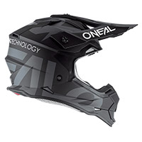 O Neal 2srs Slick Helmet Black Grey