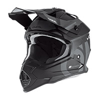 Casco O Neal 2SRS Slick nero grigio