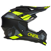 O Neal 2srs Spyde V.23 Helmet Black Yellow