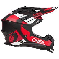 Casco O Neal 2srs Spyde V.23 Nero Rosso Bianco - img 2