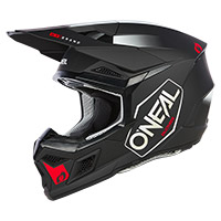 Casque O Neal 3Srs 2206 Hexx noir blanc rouge