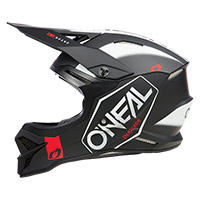 O Neal 3srs Hexx V.23 Helmet Black White