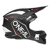 Casco O Neal 3SRS Hexx V.23 negro blanco - 3