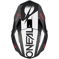 Casco O Neal 3SRS Hexx V.23 negro blanco - 4