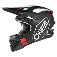 O Neal 3srs Hexx V.23 Helmet Black White