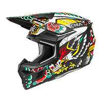 O Neal 3srs 2206 Inked Helmet Multi