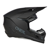 O Neal 3 Srs 2206 Solid Helm schwarz - 2