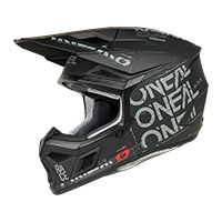 O Neal 3srs 2206 Static Helmet Black Grey