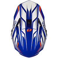 Casco O Neal 3srs Vertical V.23 Blu Bianco - 3