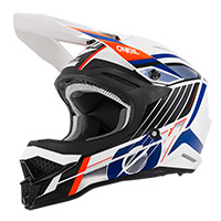 O Neal 3srs Vision Helmet White Black Orange