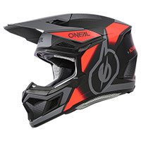 Casco O Neal 3 Srs 2206 Vision Rosso