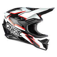 O ニール 3SRS 電圧ヘルメット ブラック ホワイト