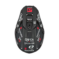 O'neal 5srs Polyacrylite Brand V.26 Helmet Black - 3