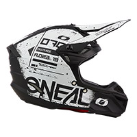 O Neal 5srs Polyacrylite Scarz Helmet Black White