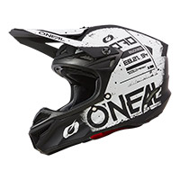 O Neal 5srs Polyacrylite Scarz Helmet Black White
