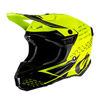 Casco O'neal 5srs Polyacrylite Trace Giallo