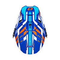 O Neal Ex-srs Dust Helmet Blue Orange - 3