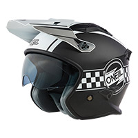 O Neal Volt 2206 Cleft Helmet Black White