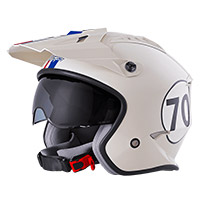 Casco O Neal Volt 2206 Herbie bianco rosso blu