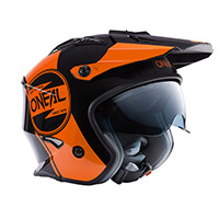 O ニールボルト株式会社 V.22 ヘルメット ブラック オレンジ