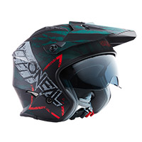 O Neal Volt Wing V.22 Helmet Black Grey