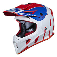 Origine Hero Thunder Helmet Blue Matt White Red