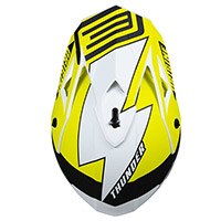 Casque Origine Hero Thunder jaune mat - 2