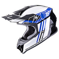 Casco Scorpion Vx-16 Evo Air Lignes Blu