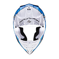 Casco Scorpion VX-16 Evo Air Gem blanco azul - 2