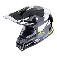 Scorpion Vx-16 Evo Air Rod Helmet Black Yellow