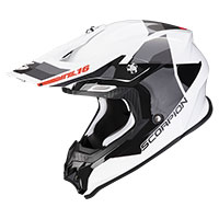 Casco Scorpion VX-16 Evo Air Spectrum blanco