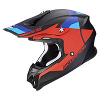 Casco Scorpion Vx-16 Evo Air Spectrum Rosso